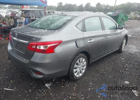 2017 Nissan Sentra Sv z USA, uszkodzony, nr VIN 3N1AB7AP2HY350155